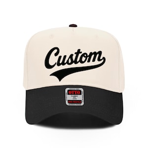 Custom Embroidered Team Snapback Hat: Vintage Style Gameday Cap