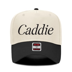 Gorra de caddie, bonita gorra de golf, gorra vintage para caddie, gorra bicolor para amantes del golf, regalo para esposa golfista, gorra de golf para mujer, regalo de golf para golfista, gorra para ella