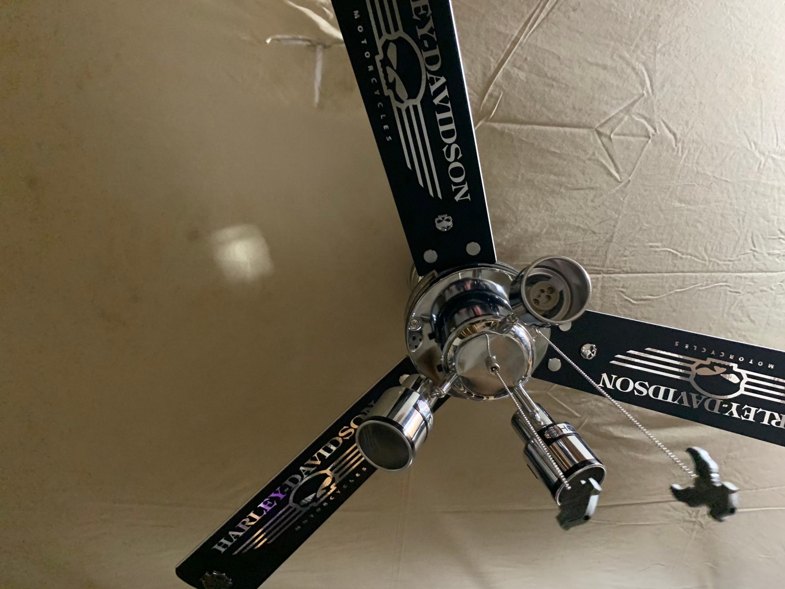 Harley Davidson Themed Ceiling Fan Etsy