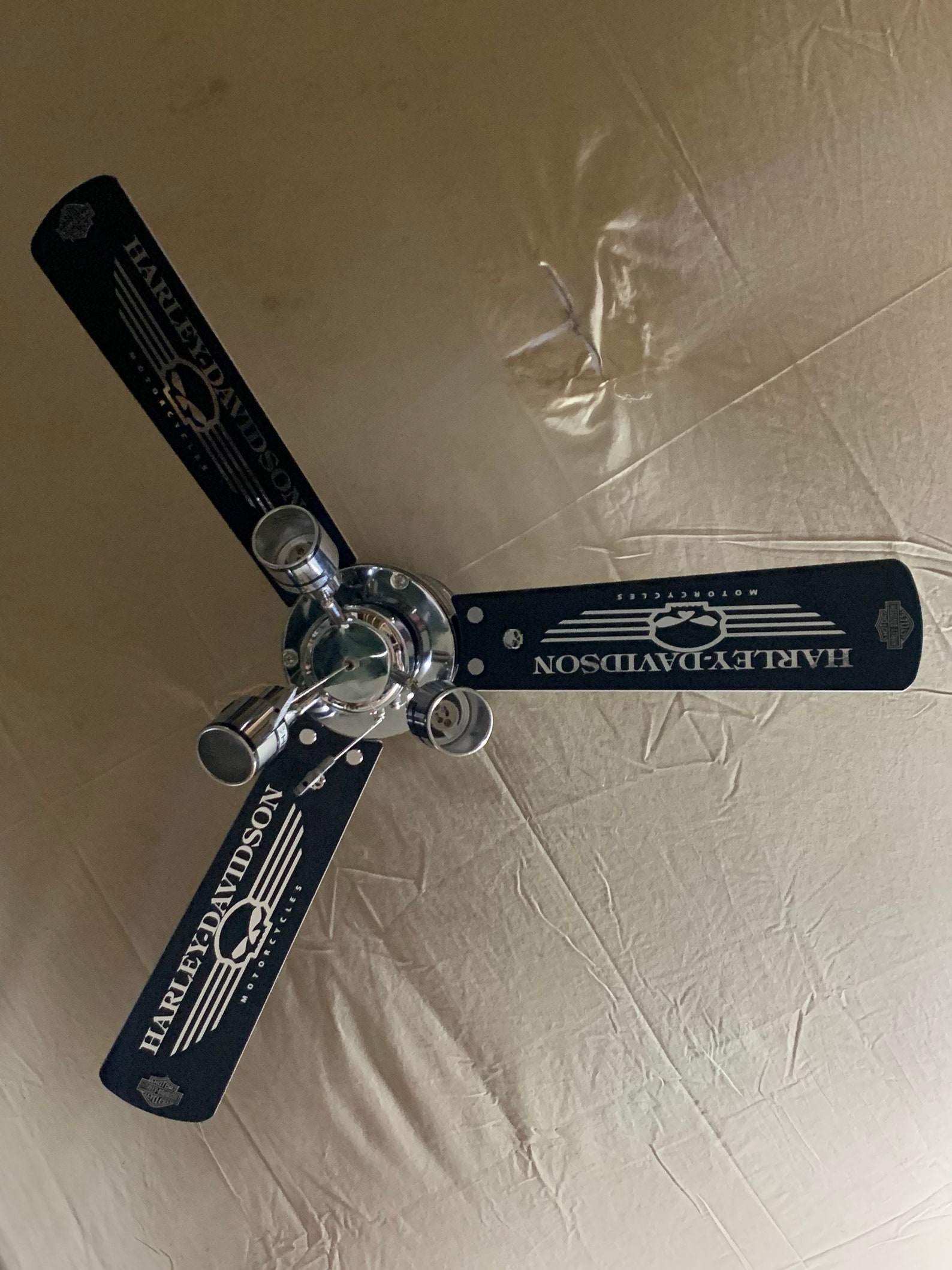 Harley Davidson Themed Ceiling Fan Etsy