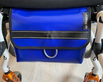 Large &quot;blue&quot; wheelchair bag - wheelchair accessories, rollator, rollibag.de