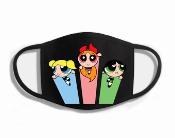 Powerpuff Girls Mask Etsy Powerpuff Girls Mask Etsy