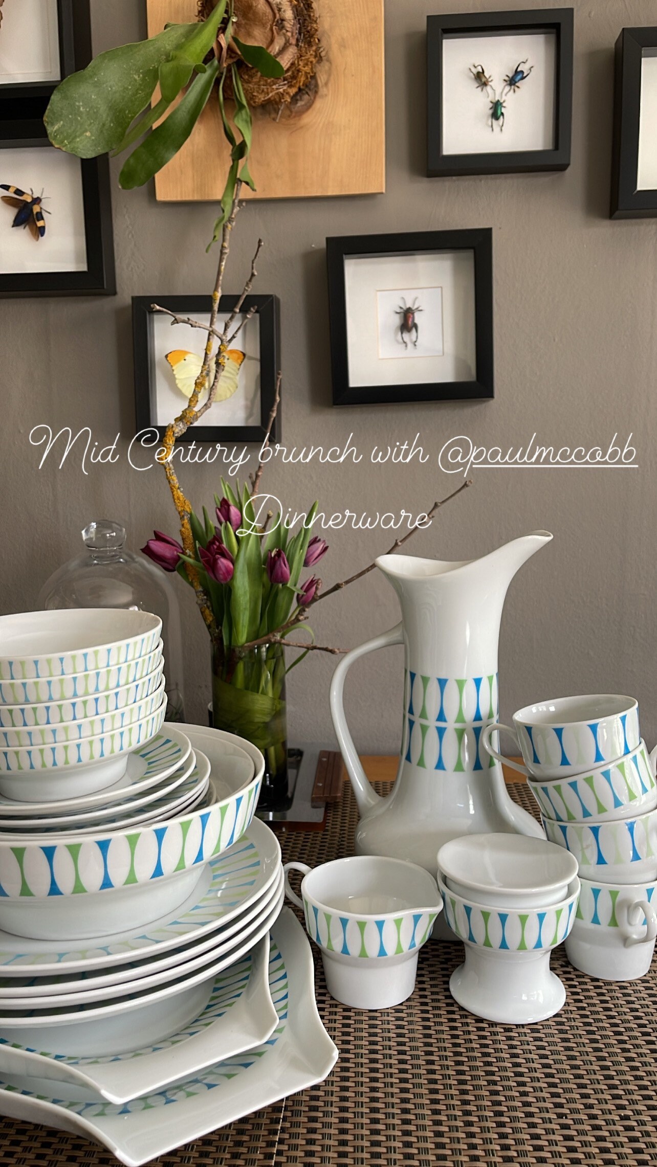 Mid Century Paul Mccobb Contempri Dinnerware Set - Etsy