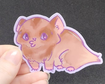 Chill Hamster Sticker, How to Hold a Hamster Series