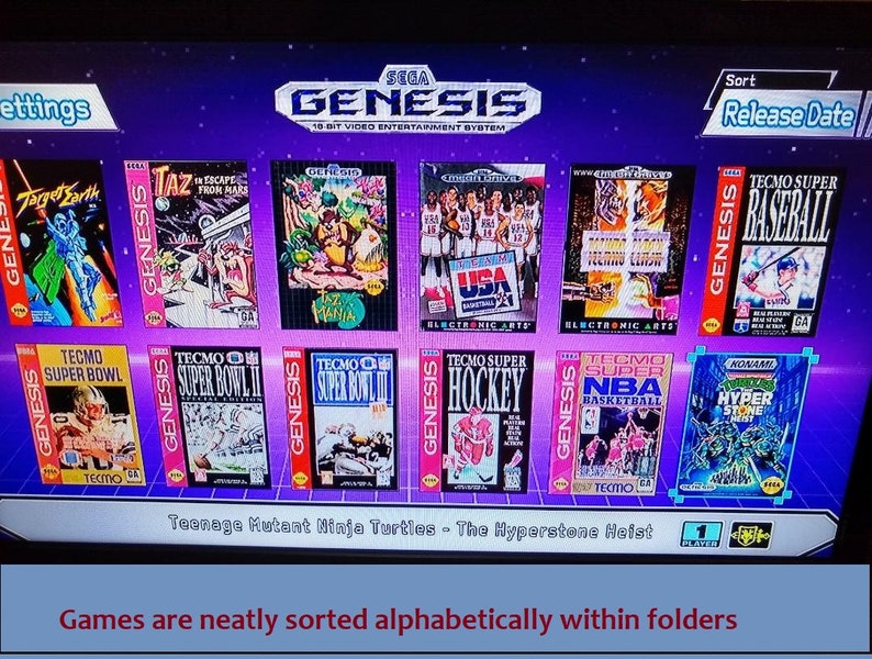 free download sega genesis mini games list