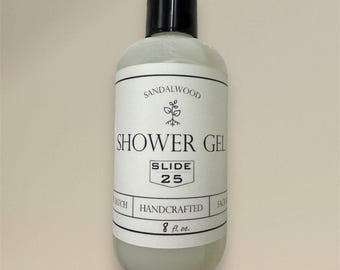 Shower Gel: Small batch // paraben free