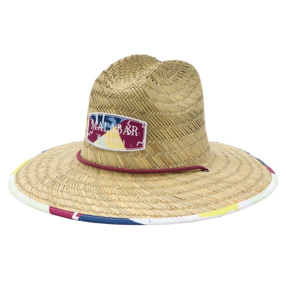 Kick Back Straw Lifeguard Hat