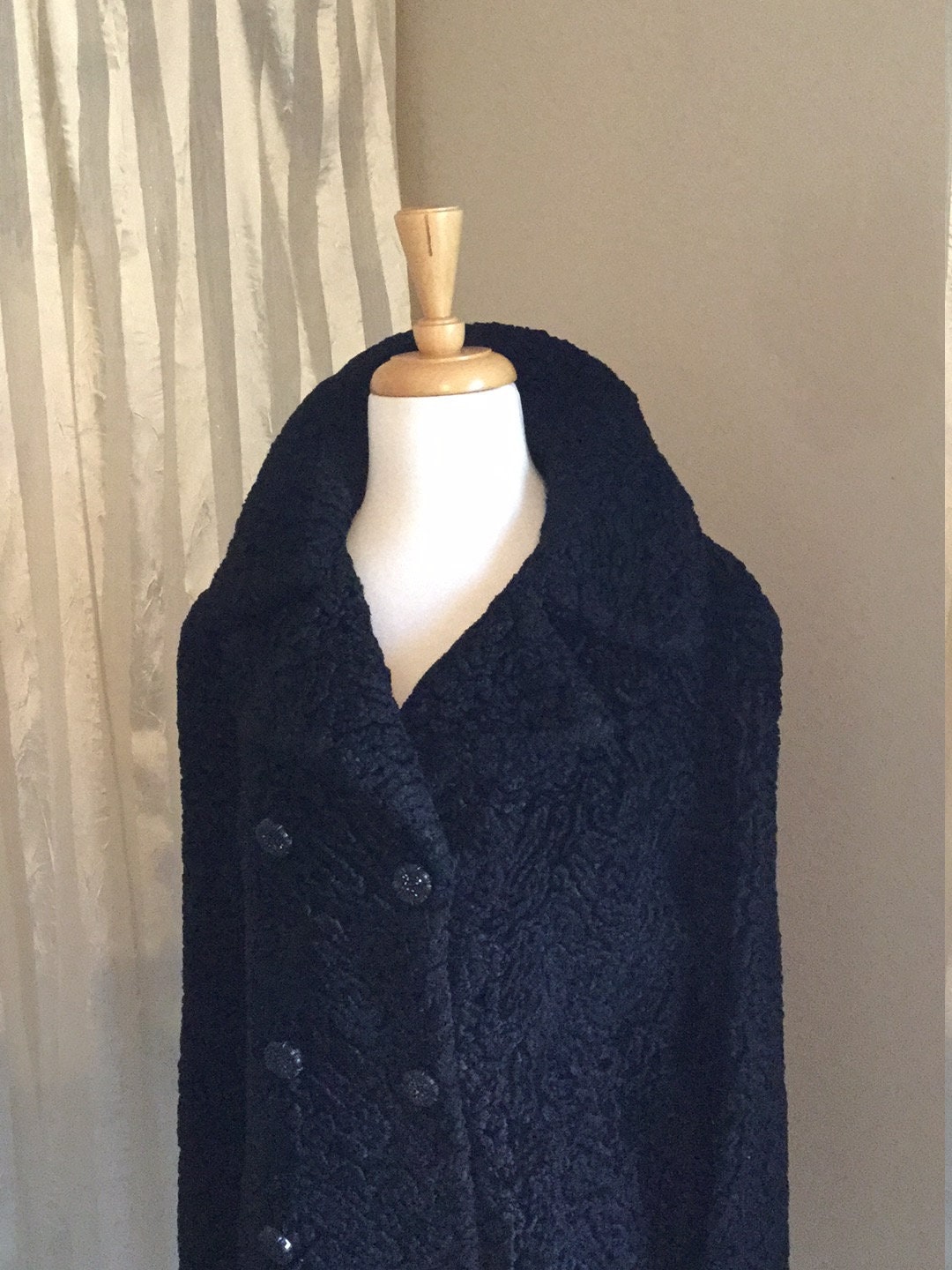 Curly Lambswool Coat - Etsy