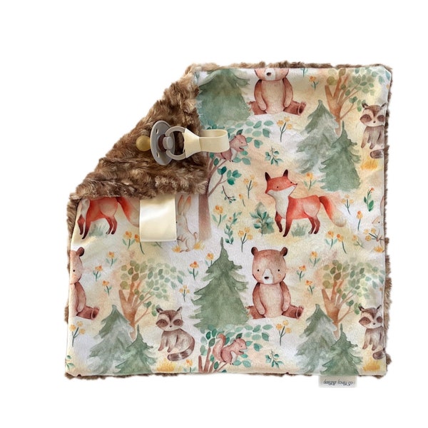 Pacifier Blanket Etsy