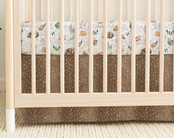 fawn nursery bedding