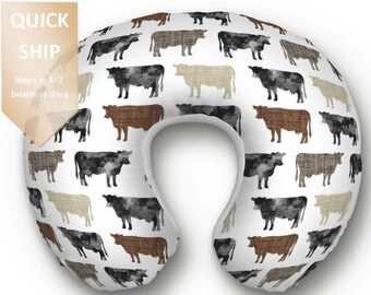 Cow print boppy cover 2025
