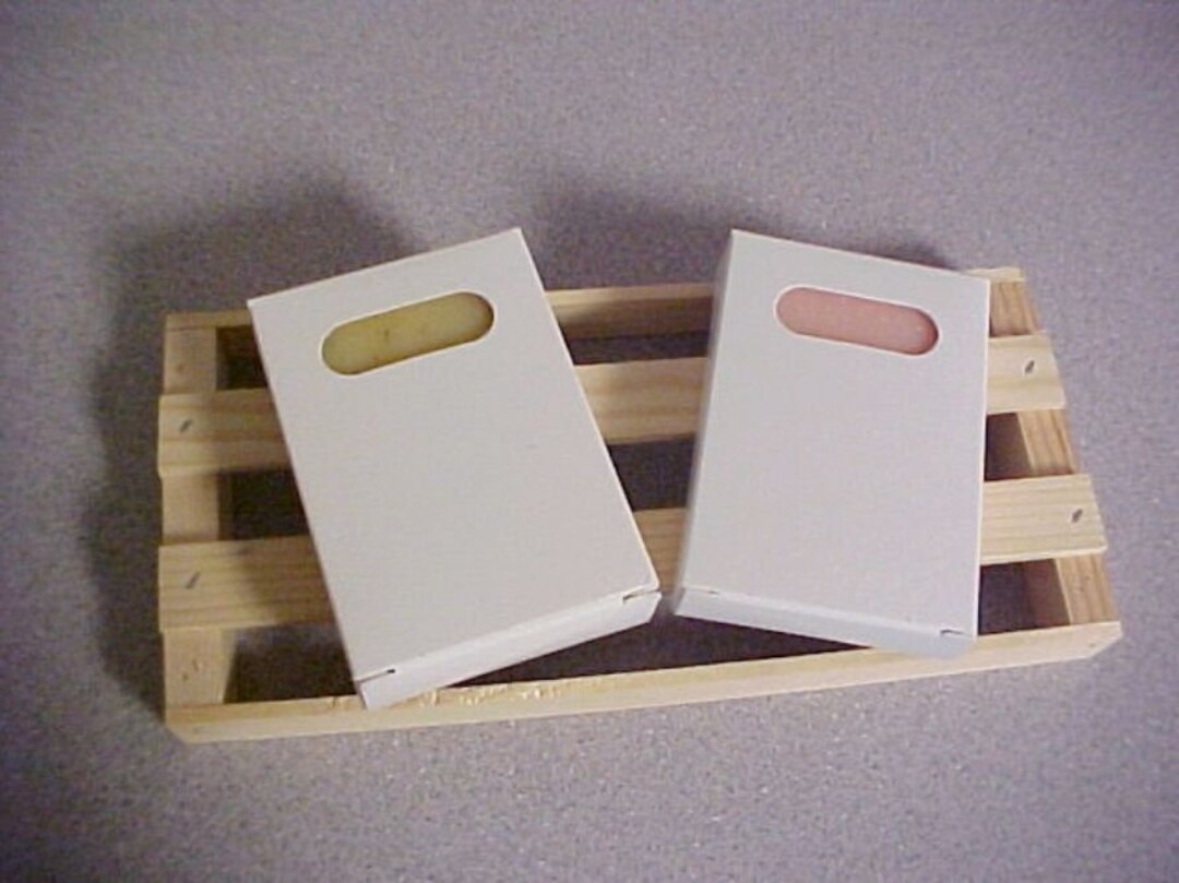 White Soap Box With Window, Soap Boxes for Packaging Etsy
