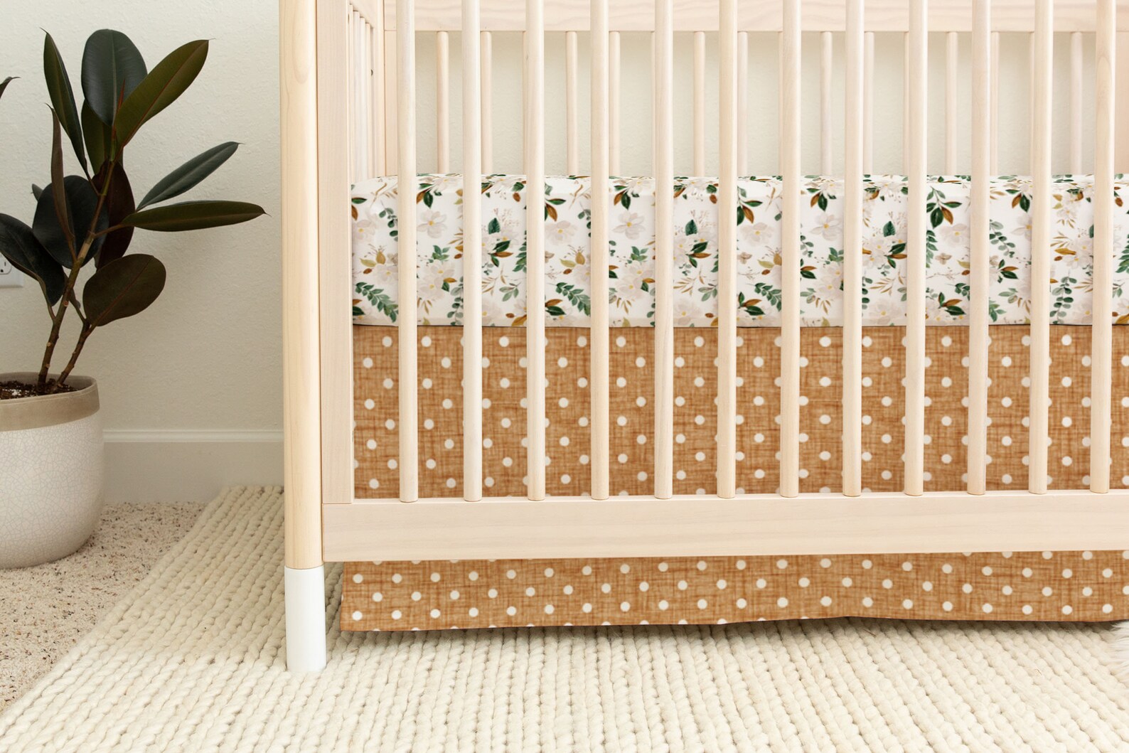 Crib Sheets Magnolia Baby Crib Sheet Floral Nursery Bedding Etsy