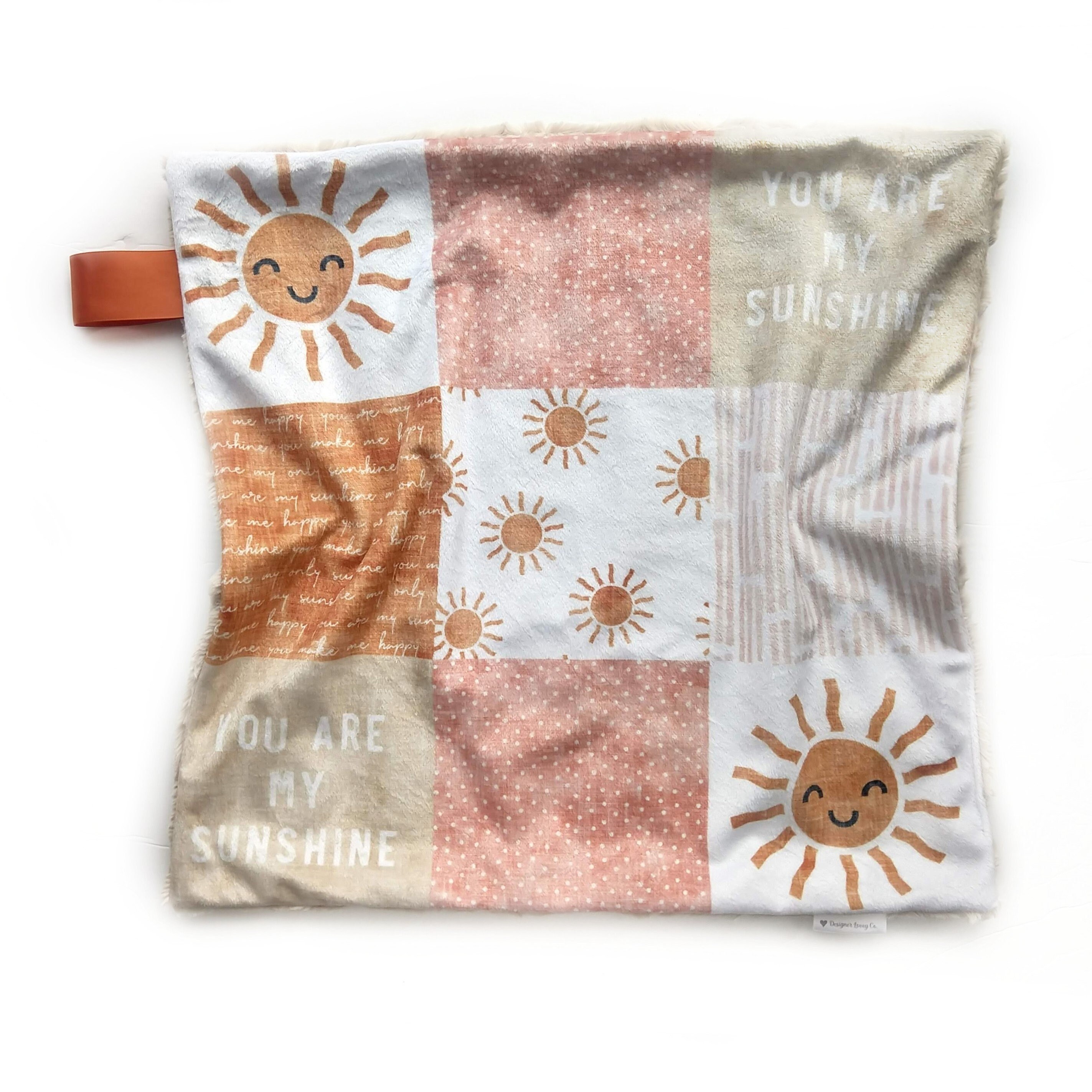 Lovey Blanket. You Are My Sunshine Lovey for Babies. Minky - Etsy