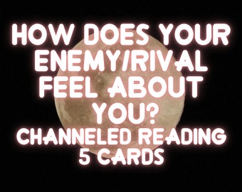 Channeled Reading | How Does Your Rival/Enemy Feel About You? | 48 Hrs | (Shifting Realities)