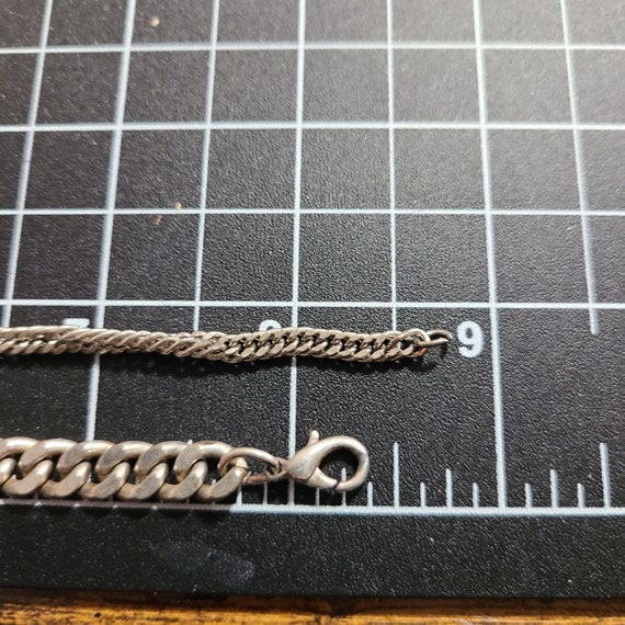 Set of Two Large Chain Bracelets - image 3