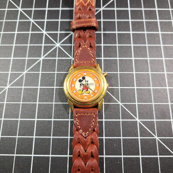 Rare Collectible Mickey Mouse  Lorus Wrist Watch - image 4