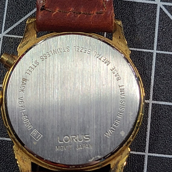 Rare Collectible Mickey Mouse  Lorus Wrist Watch - image 3
