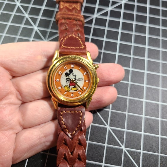 Rare Collectible Mickey Mouse  Lorus Wrist Watch - image 1
