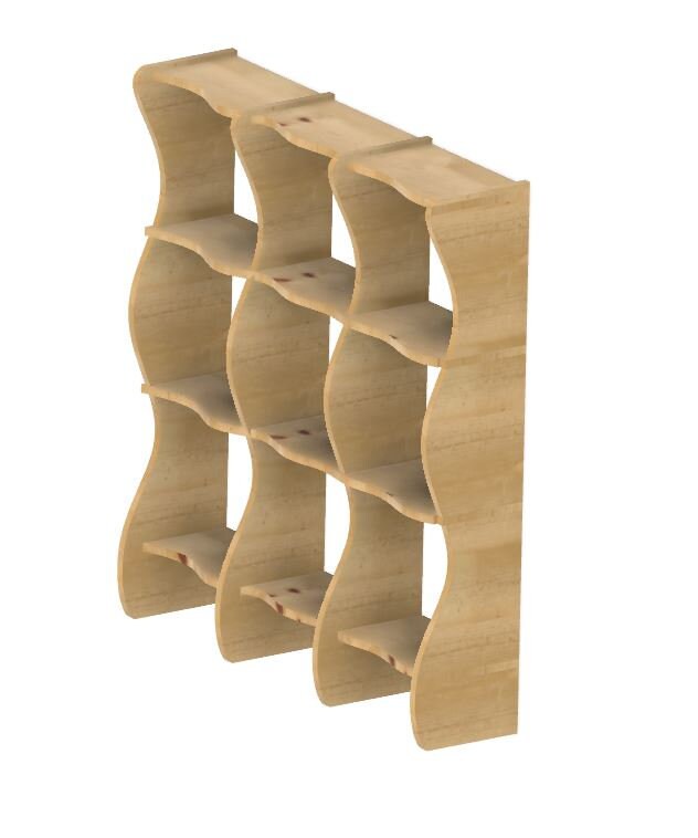 Cnc Dxf File, Dxf File Bookshelf, Cnc Furniture Cut Files, Cut Files