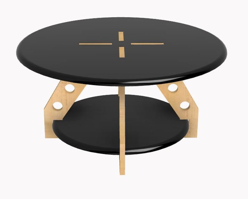 Dxf File Furniture Coffee Table Stand Foot Stool Dxf File Etsy