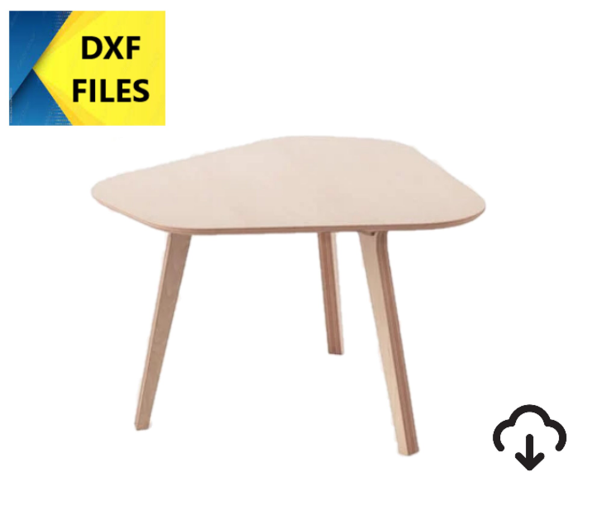 Dxf Files CNC Table Dxf Files Furniture Dxf Files Coffee Etsy