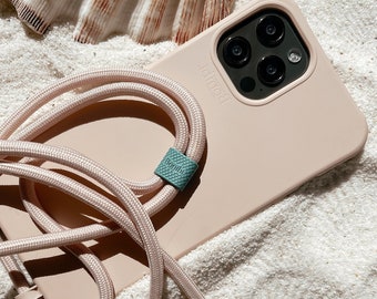 iPhone Case with Detachable and Adjustable Lanyard, Cord, Strap | 2 in 1 Customizable Crossbody Phone Case for X XS XR 11 12 13 Pro Max