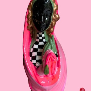 Exposed Lady Vulva Statue