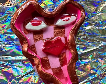 Kiss The Steak Ashtray (Ring Dish)