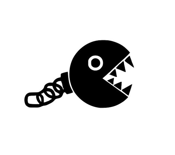 Dc41 Mario inspired ball chain vinyl decal sticker for car Etsy