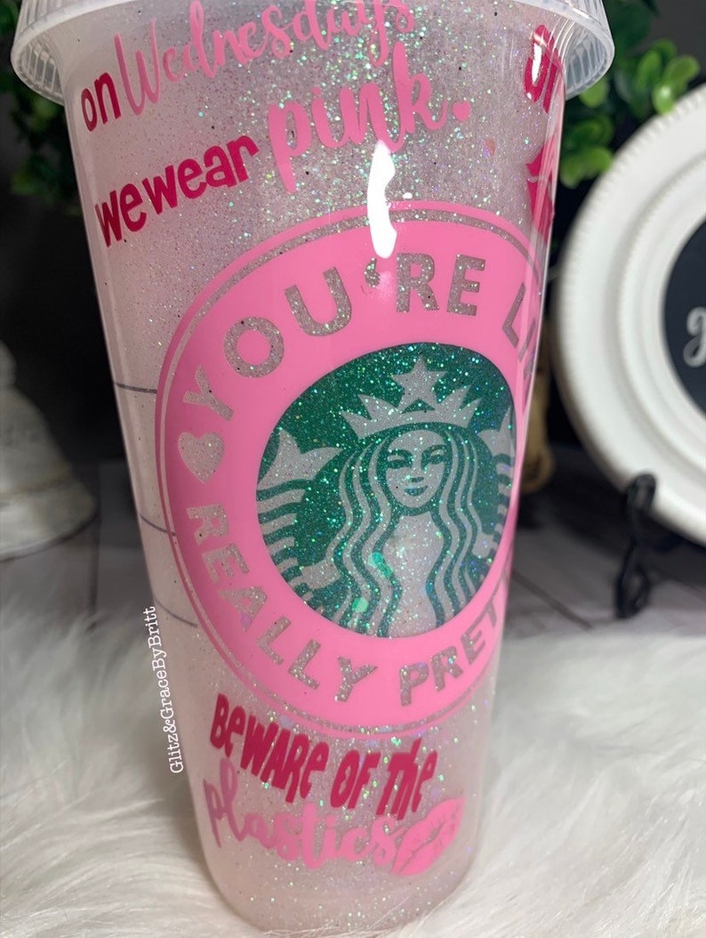 Mean Girls Starbucks Cup Starbucks Venti Cold Cup Custom Etsy