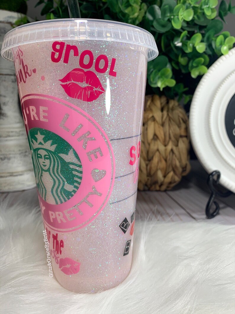 Mean Girls Starbucks Cup Starbucks Venti Cold Cup Custom Etsy