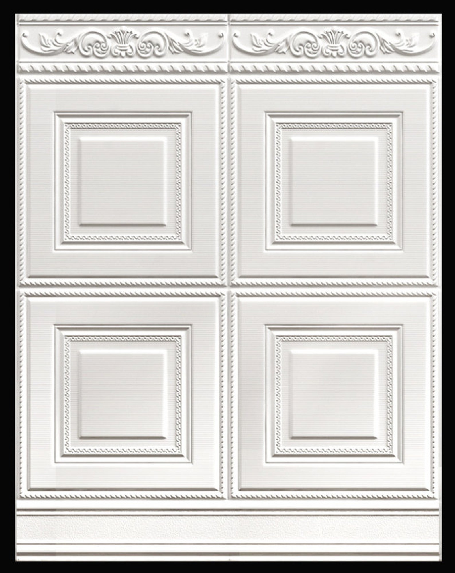 10PCs 3D peel and stick wainscoting wallpaper foam | Etsy