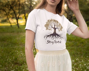 Tree Root Shirt Unisex T-Shirt, Nature Shirts, Nature Clothes, Nature Lovers, Gifts for Campers, Gifts for Nature Lovers