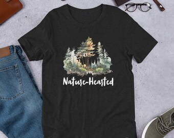 Nature Shirt, Nature T-Shirt, Nature Shirt, Nature Clothes, Nature Lover, Gift for Camper, Gift for Nature Lover, Camping Tee, Hiking Shirt