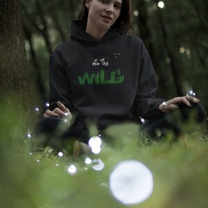 Into the Wild Unisex Hoodie, Nature Hoodie, Hoodie for Men, Hoodie for Women, Hoodie Men, Hoodie Women, Hoodie for Boyfriend, Nature Lover