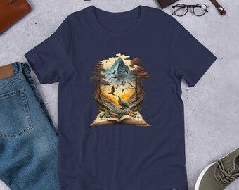Bird Shirt, Nature T-Shirt, Nature Shirt, Nature Clothes, Nature Lover, Gift for Camper, Gift for Nature Lover, Camping Tee, Hiking Shirt