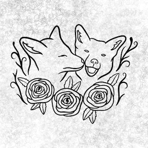 Fox SVG / Fox Cut File / Fox Clipart / Fox Silhouette / Fox Vector / SVG / Vector/ Cut File / Clipart / Silhouette / Foxes