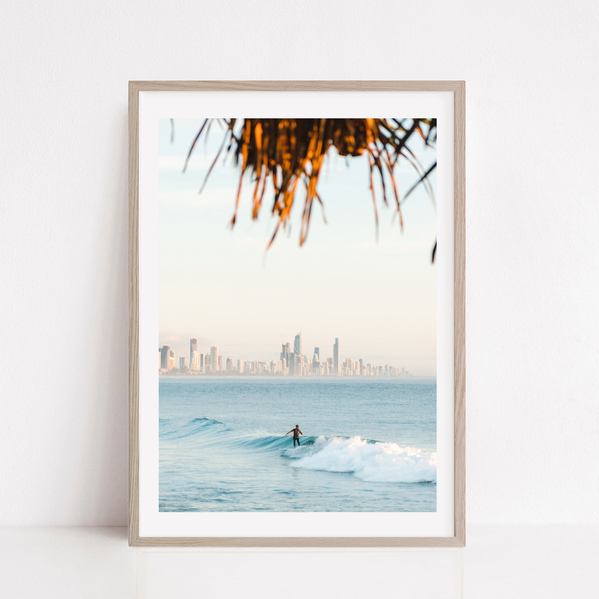 Surfing Prints Burleigh Heads Prints Gold Coast Prints Ocean Etsy