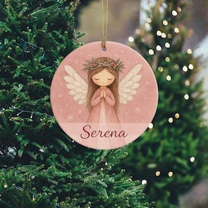 Engel Ornament, Baby Mädchen Weihnachtsandenken, Urlaub Engel Dekoration, Schutzengel Baum Geschenk