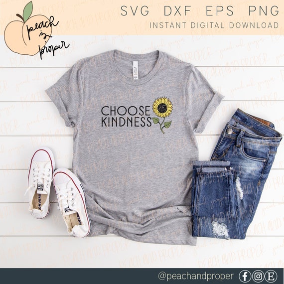 Download Choose Kindness Svg Womens T Shirt
