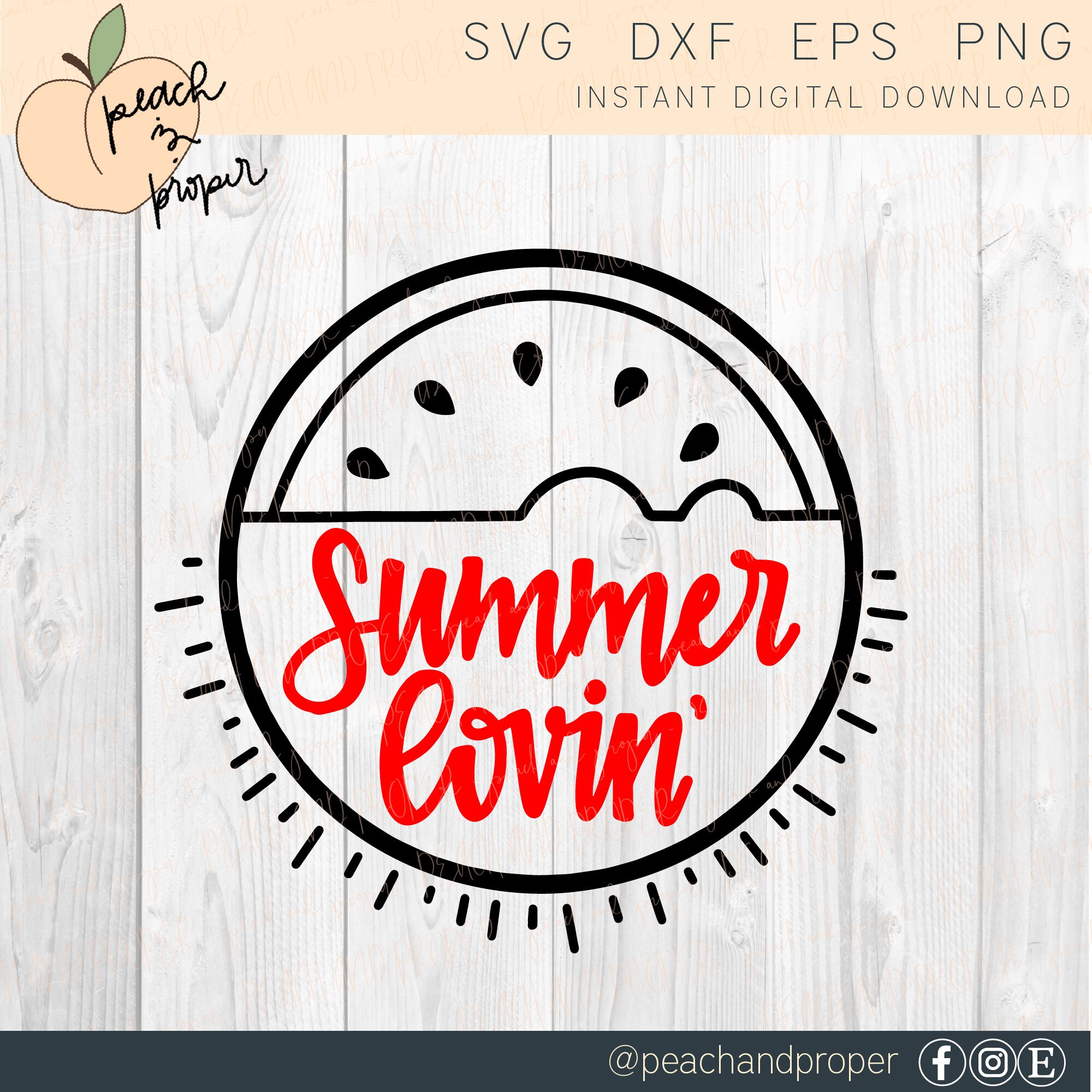 Download Summer SVG Summer Lovin' SVG Summer Shirt Watermelon | Etsy
