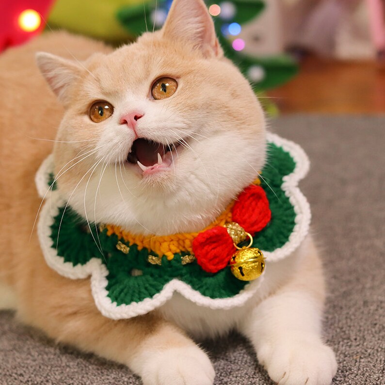 Christmas Collar For Cat 