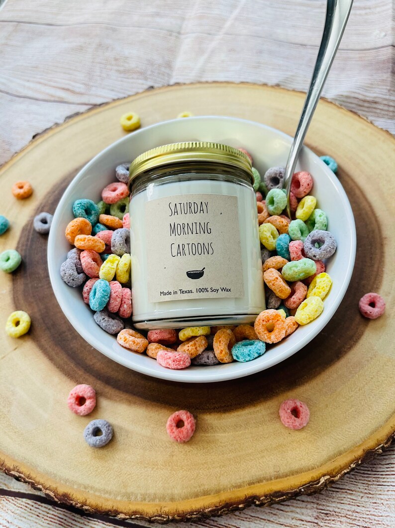 Ultimate Cereal Scented Soy Wax Candles Trio Etsy