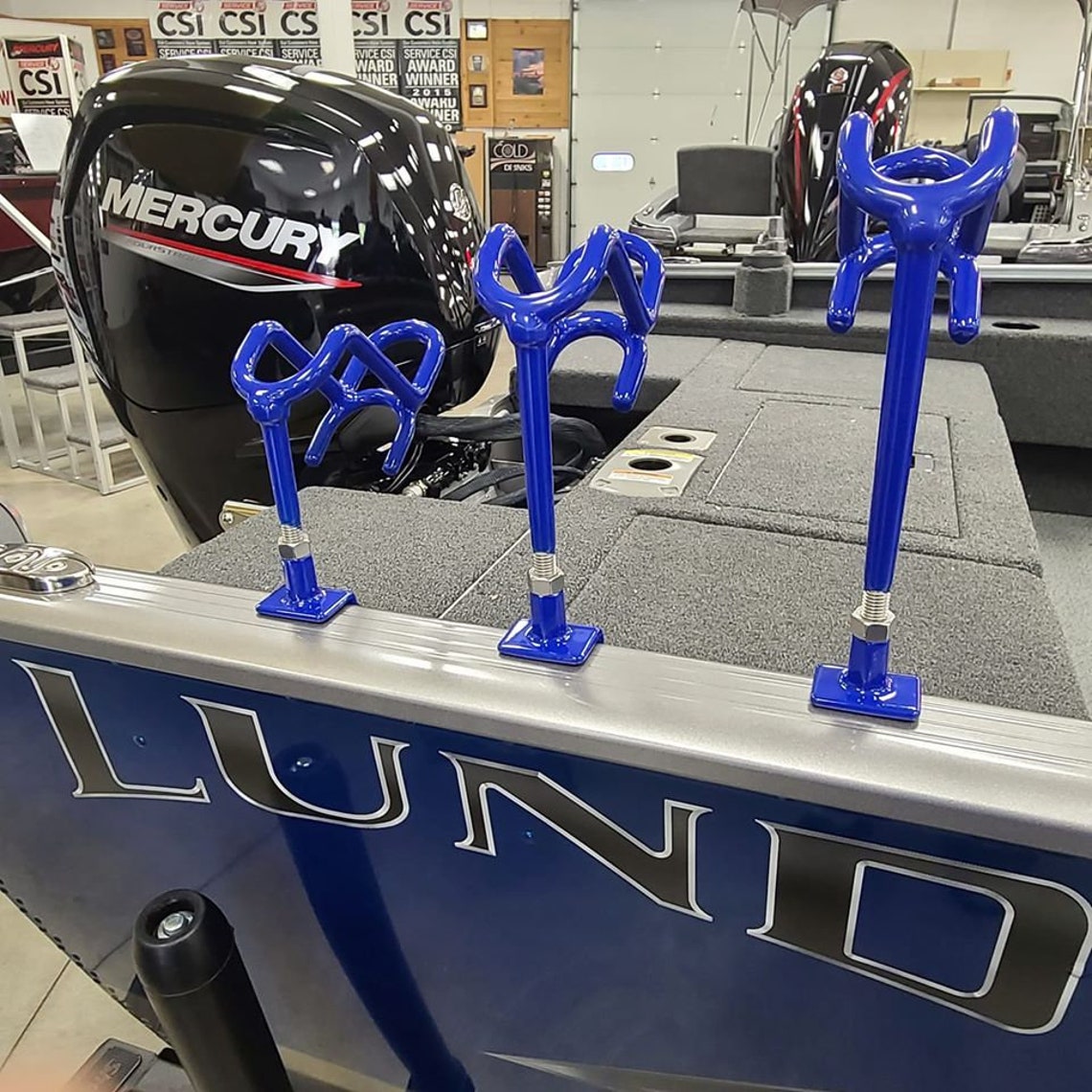 Northwoods 90 degree Rod Holder Bases fits Tracker Etsy