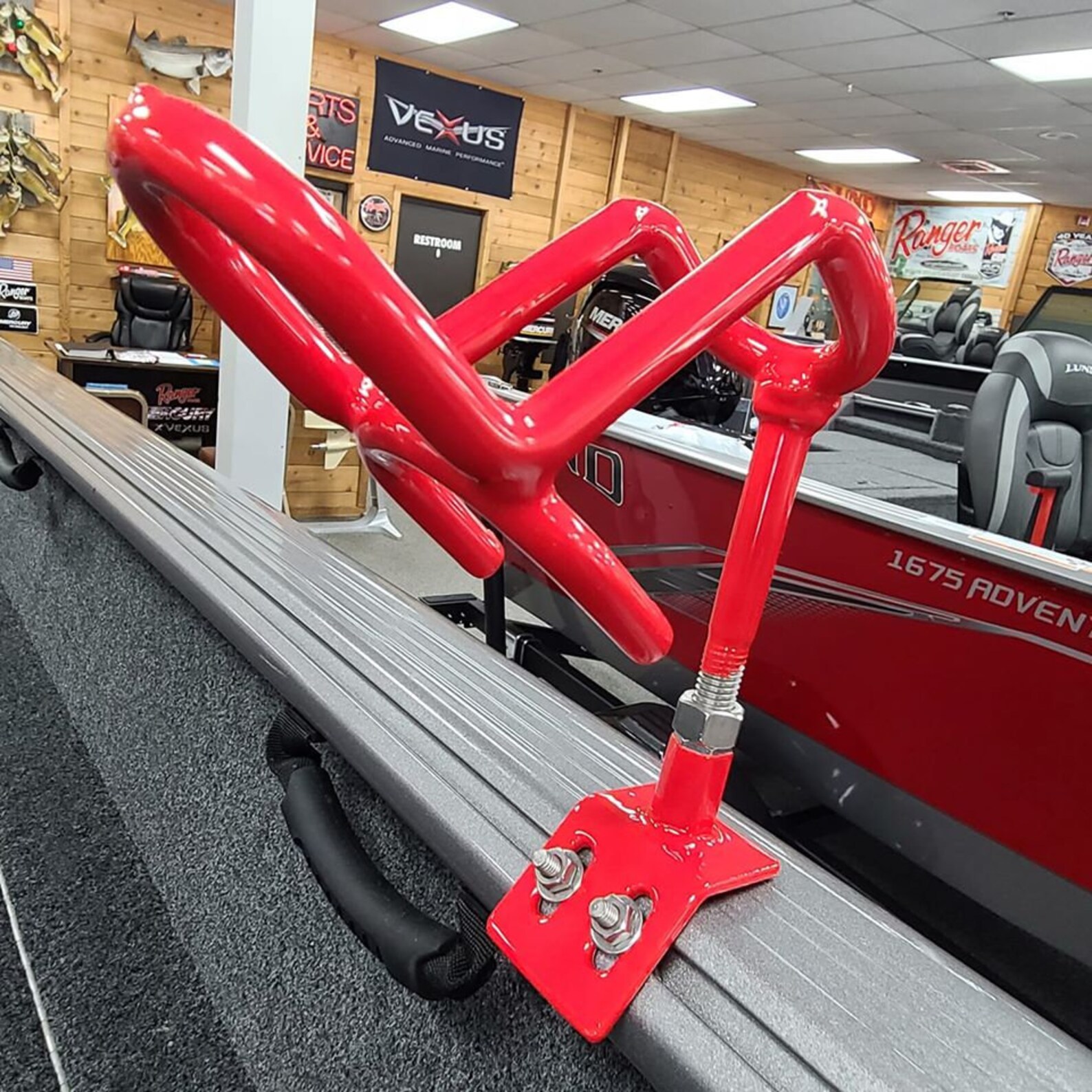 Smackdown 55 degree Rod Holder Bases for LUND XPRESS G3 and Etsy