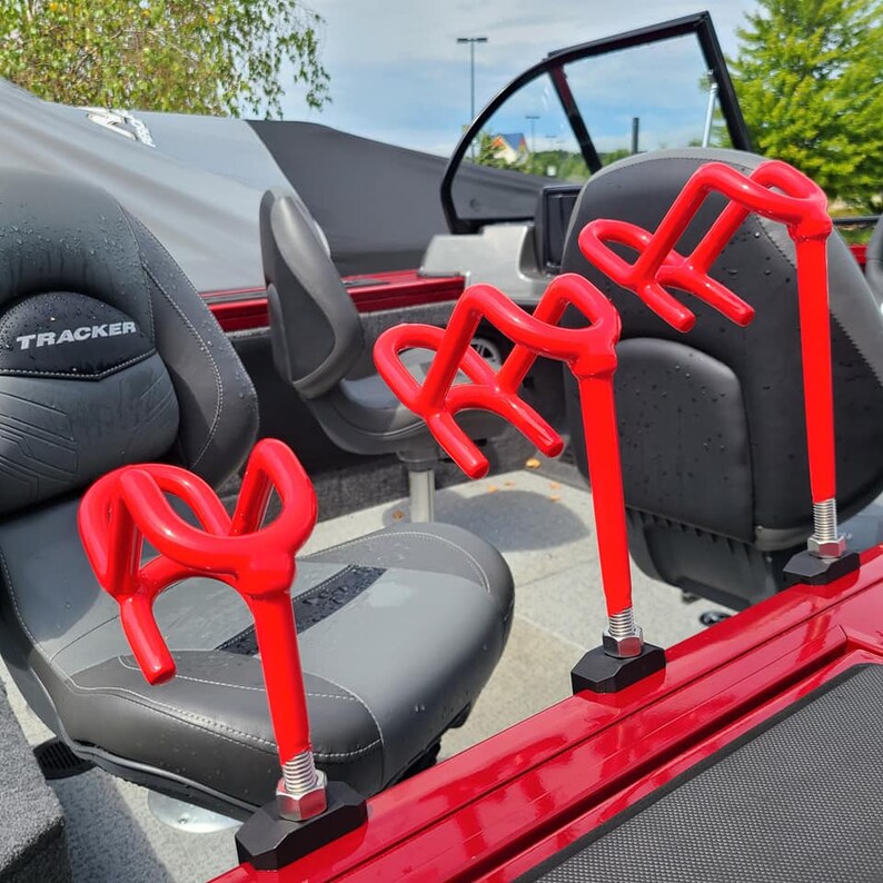 Smackdown 90 degree Anodized Aluminum Rod Holder Bases for Etsy