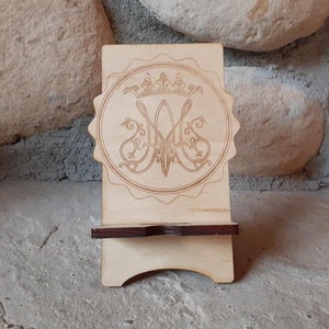 Auspice Maria phone stand, Marian phone stand, Mary phone stand, Catholic phone stand, Catholic  Mother’s Day gift