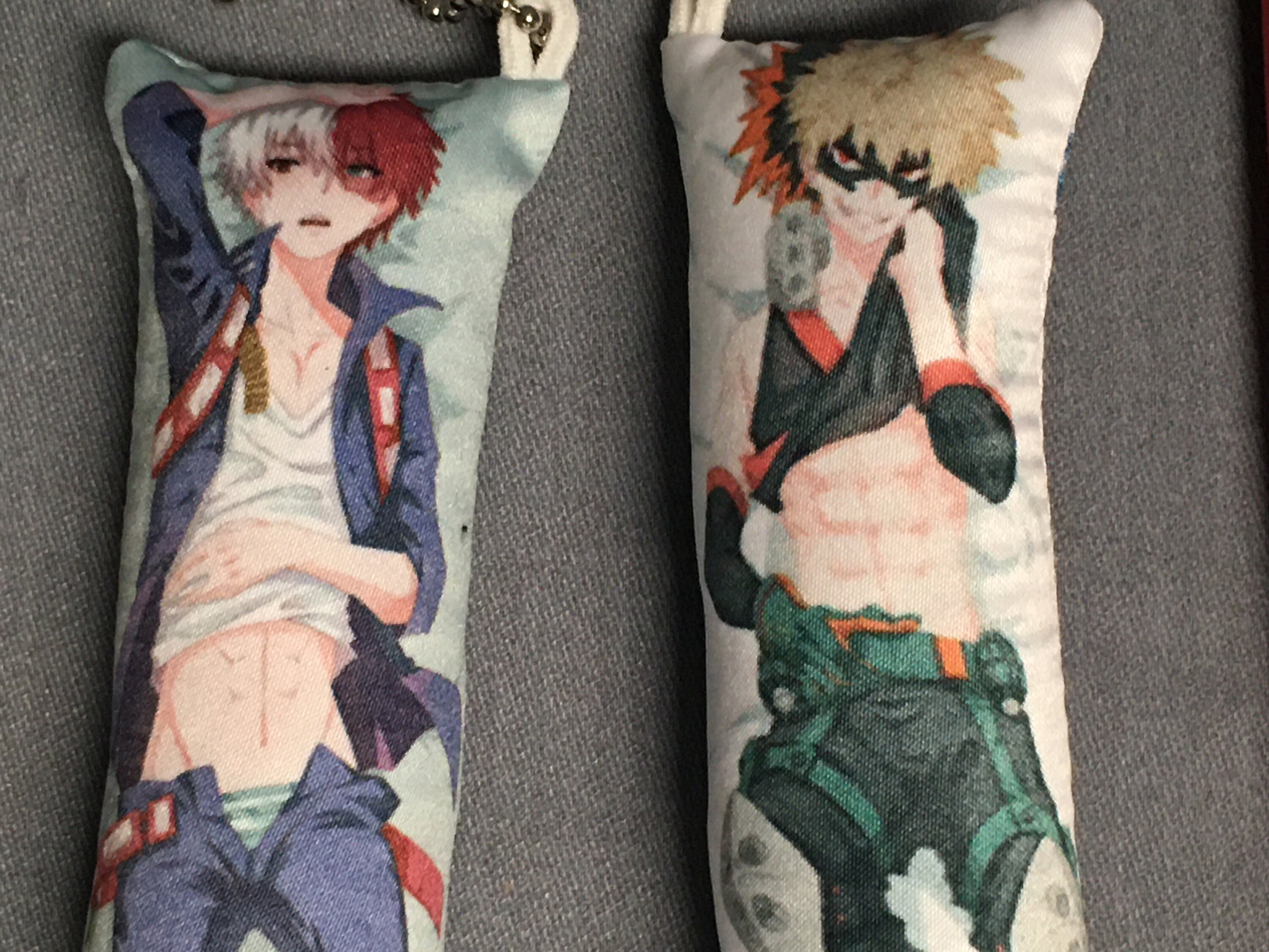 2piece Todoroki Bakugo Dakimakura Mini Body Pillow Set Etsy
