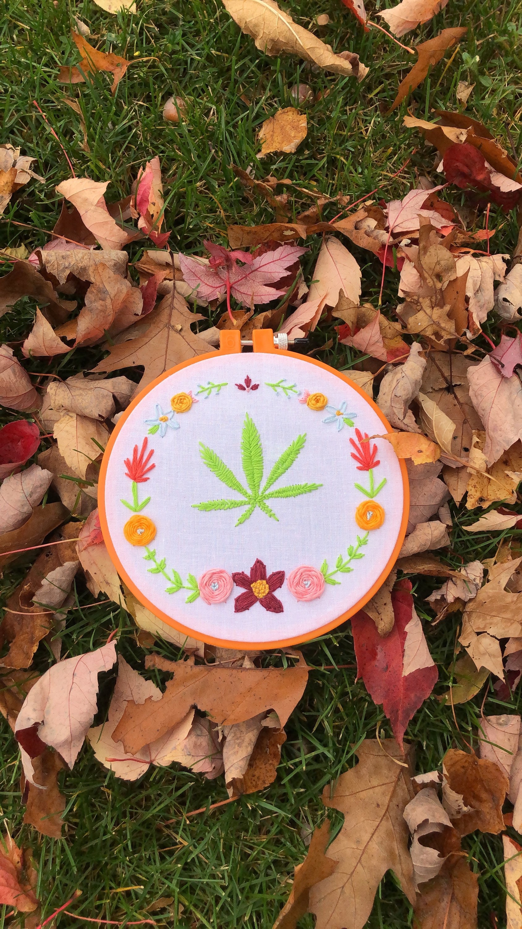 Etsy Weed Embroidery Etsy Weed Embroidery